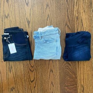 3 Maternity Jeans - Good American, Blanqi and Spanx